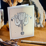 Swan Song A2 Greeting Card
