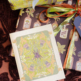 Black Widow Belladonna A2 Greeting Card