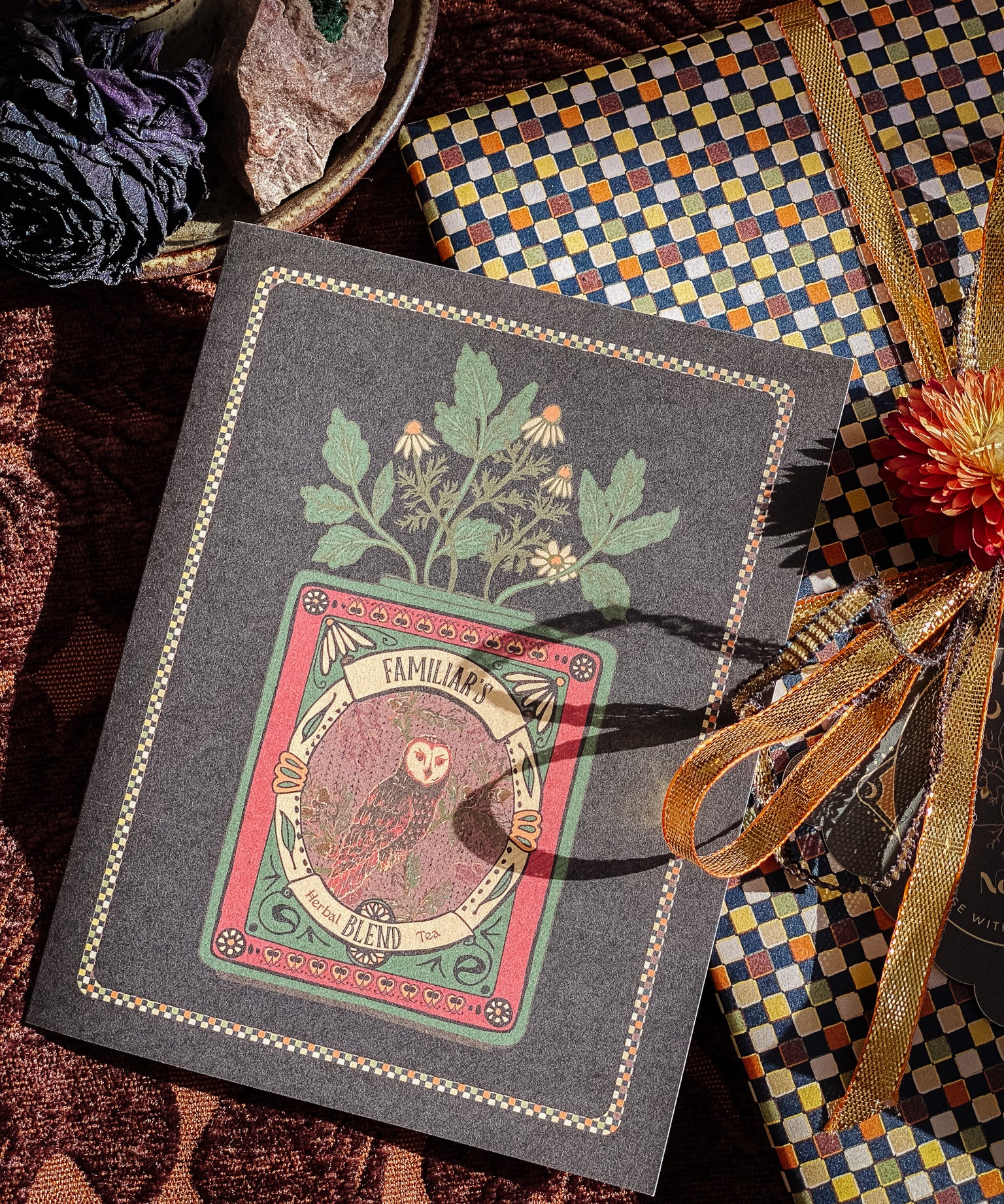 Familiar's Blend A2 Greeting Card