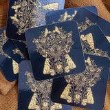 Moonlight Garden Metallic Sticker