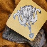 Swan Song Metallic Sticker