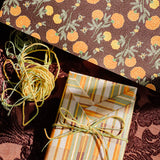 Knit Marigolds Gift Wrap Sheet - Double Sided