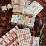 Candy Cane Lane Season's Greetings A2 Holiday Greeting Card