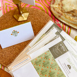 French Marigold Folded Place Card Set