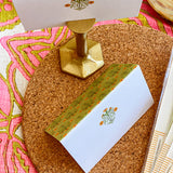 French Marigold Folded Place Card Set