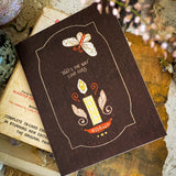 Moth to a Flame A2 Greeting Card