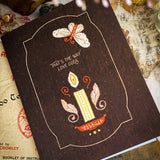 Moth to a Flame A2 Greeting Card