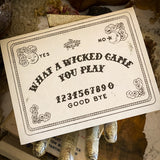 Wicked Games A2 Greeting Card