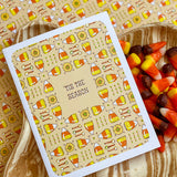 Candy Corn A2 Greeting Card