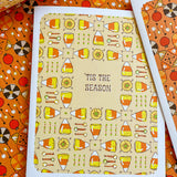 Candy Corn A2 Greeting Card