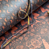 Moonlight Garden Gift Wrap Sheet-Double Sided