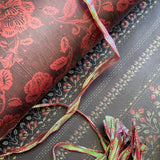 Midnight Blooms Gift Wrap Sheet-Double Sided