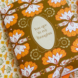 Marigold Thoughts A2 Greeting Card