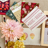 Tulip Garden Rows A2 Greeting Card