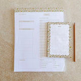 Floral Flutter 4 x 6 Notepad