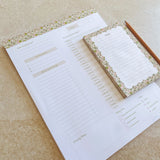 Floral Flutter 4 x 6 Notepad