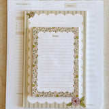 Floral Flutter 4 x 6 Notepad