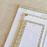 Floral Flutter 4 x 6 Notepad