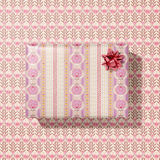 Le Folk Gift Wrap Sheet - Double Sided