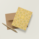 Lily Tiles Thank You A2 Greeting Card