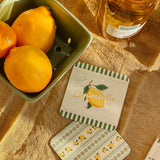 Limoncello Coaster Set-Double Sided