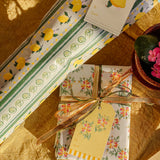 Limoncello Florals Gift Wrap Sheet - Double Sided