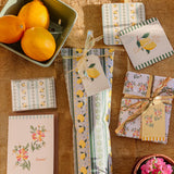 Limoncello Florals Gift Wrap Sheet - Double Sided