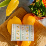 Limoncello Stripes Folded Mini Card Set of 8