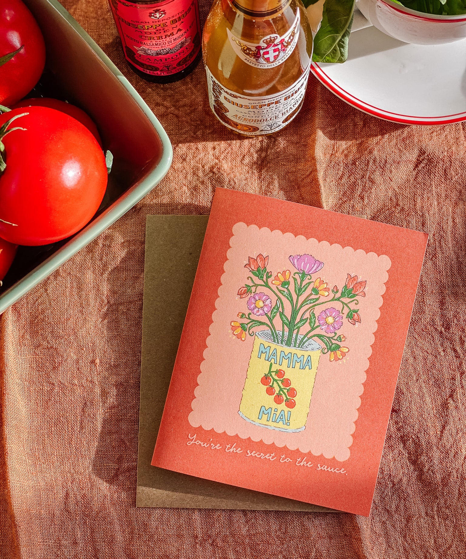 Mamma Mia A2 Greeting Card