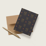 Marigold Boteh A2 Greeting Card