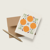 Marigold A2 Greeting Card