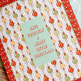 Merry Little Baubles A2 Greeting Card