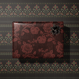 Midnight Blooms Gift Wrap Sheet-Double Sided