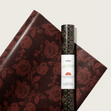 Midnight Blooms Gift Wrap Sheet-Double Sided