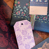 Midnight Blooms Gift Wrap Sheet-Double Sided