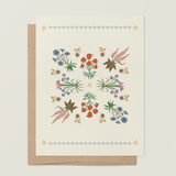 Millefleurs A2 Greeting Card