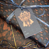 Moonlight Garden Gift Wrap Sheet-Double Sided