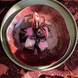 Napkin Ring Set - Hand Painted Vintage Roses
