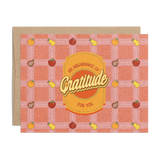 Orchard Crates Thank You A2 Greeting Card