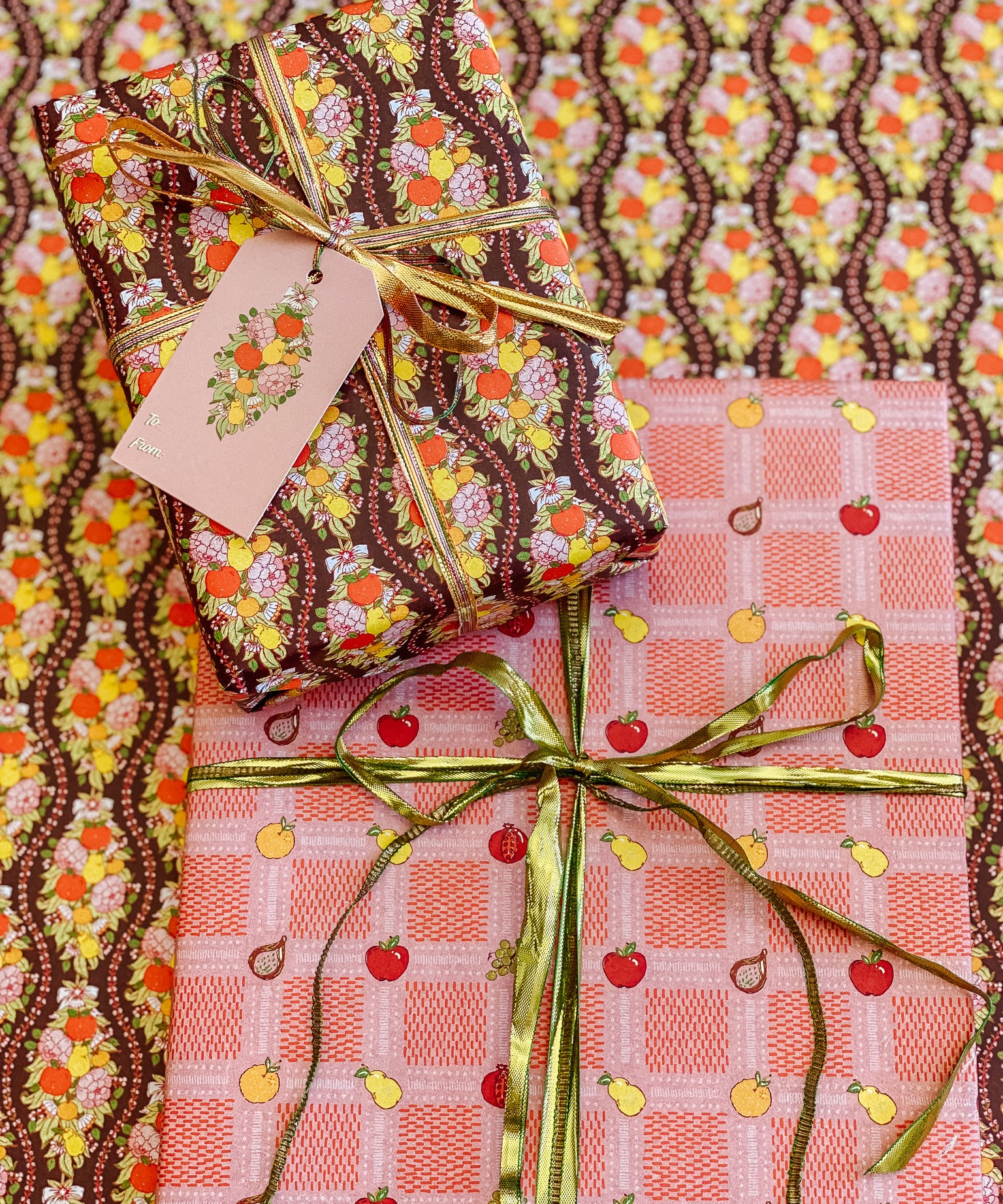 Orchard Gift Wrap Sheet - Double Sided