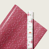Peony Gift Wrap Sheet - Double Sided