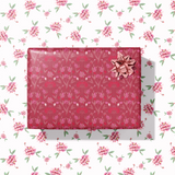 Peony Gift Wrap Sheet - Double Sided