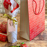 Peppermint Petals Gift Bag