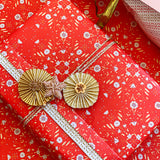 Peppermint Petals Gift Wrap Sheet-Double Sided