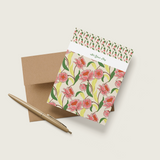 Pink Blooms A2 Greeting Card