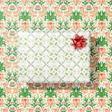 Positano Tulip Tiles Gift Wrap Sheet-Double Sided