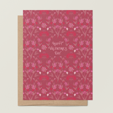 Raspberry Valentine A2 Greeting Card