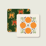 Raven's Garden Coaster Set-Double Sided