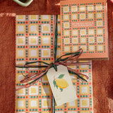 Tomato Ravioli Gift Wrap Sheet - Double Sided