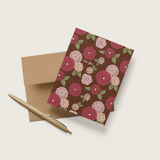 Rosé Garden A2 Greeting Card
